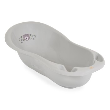 Bathtub Forest Bear pastel grey