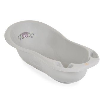 Bathtub Forest Bear pastel grey