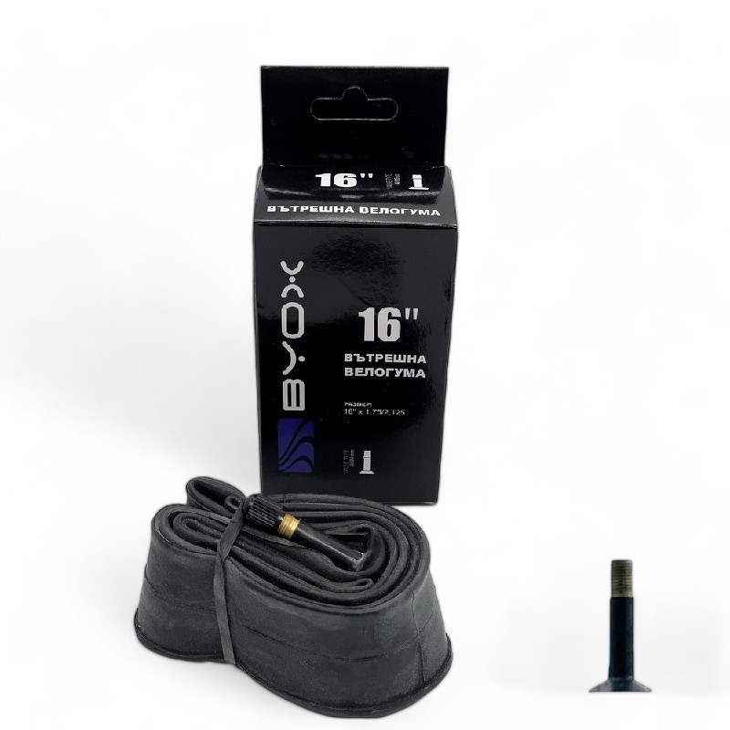 BYOX butyl tube 16“ х 1.75/2.125