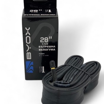 BYOX butyl tube 28“ х 1-1/2 35мм