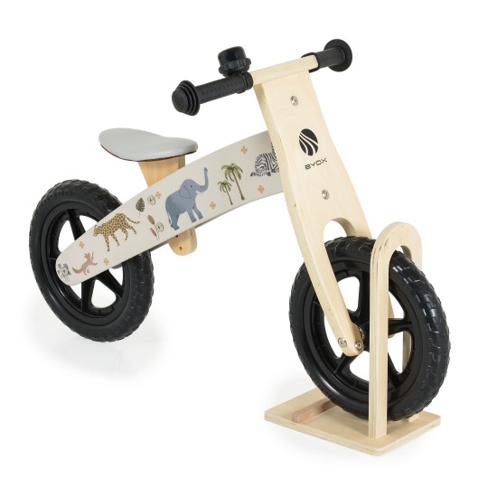 Wooden Balance Bike Leo and Friends - 24089 Wooden Balance Bike Leo and Friends - 24089