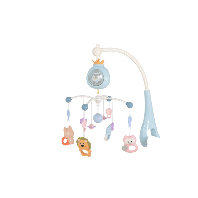 Baby bed bell Penguin blue