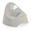 Baby potty Zebra pastel grey