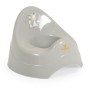 Baby potty Zebra pastel grey