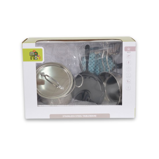 Stainless kitchen set 8pcs Lux G9 Stainless kitchen set 8pcs Lux G9