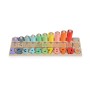 Wooden stack & count learning set 2052 89 pcs