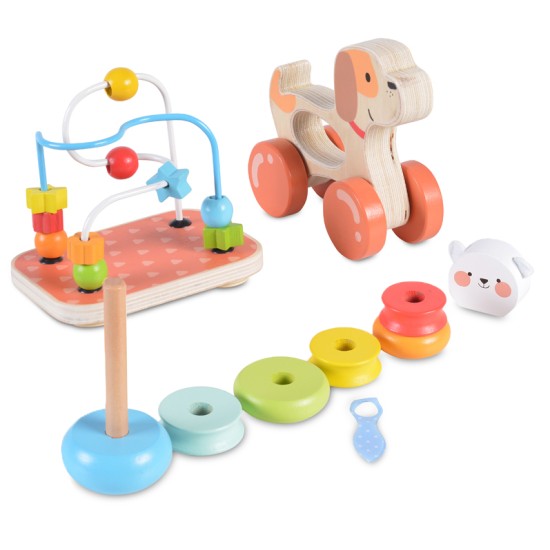 2203 Wooden toys set 9 cps 2203 Wooden toys set 9 cps