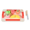 Wooden cutting fruits set 4306 7 pcs