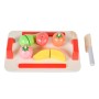 Wooden cutting fruits set 4306 7 pcs