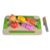 Wooden cutting vegetable set 4308