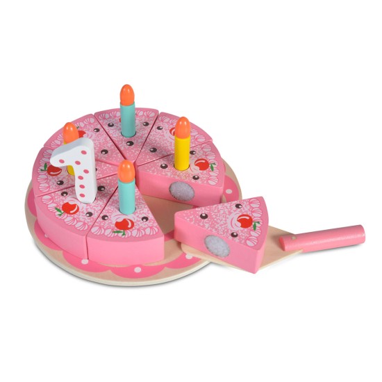 Wooden birthday cake 4223 - 18 pcs Wooden birthday cake 4223 - 18 pcs