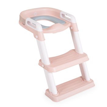 Toilet adaptor with ladder Lifty pink