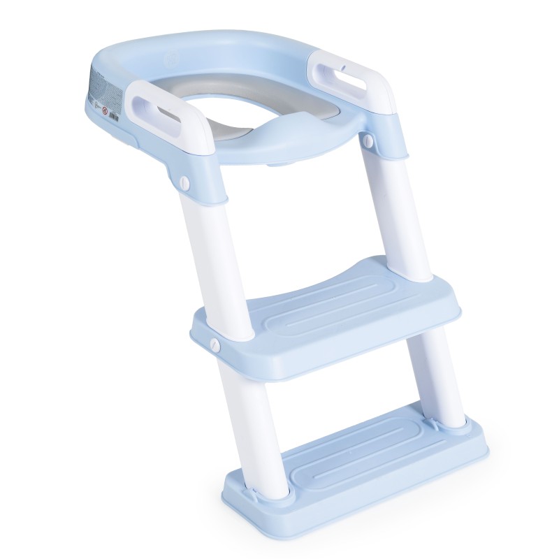 Toilet adaptor with ladder Lifty blue