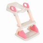 Toilet training seat with ladder Murray pink
