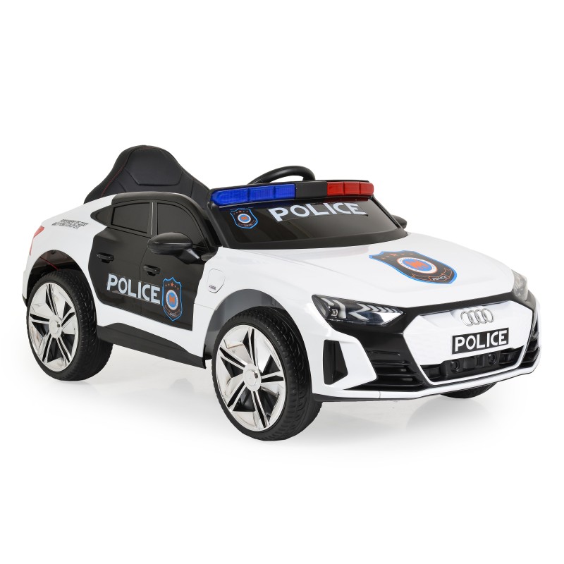Audi RS e-tron 717 white Police version