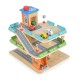 Wooden 3 storey garage 1085 25 pcs