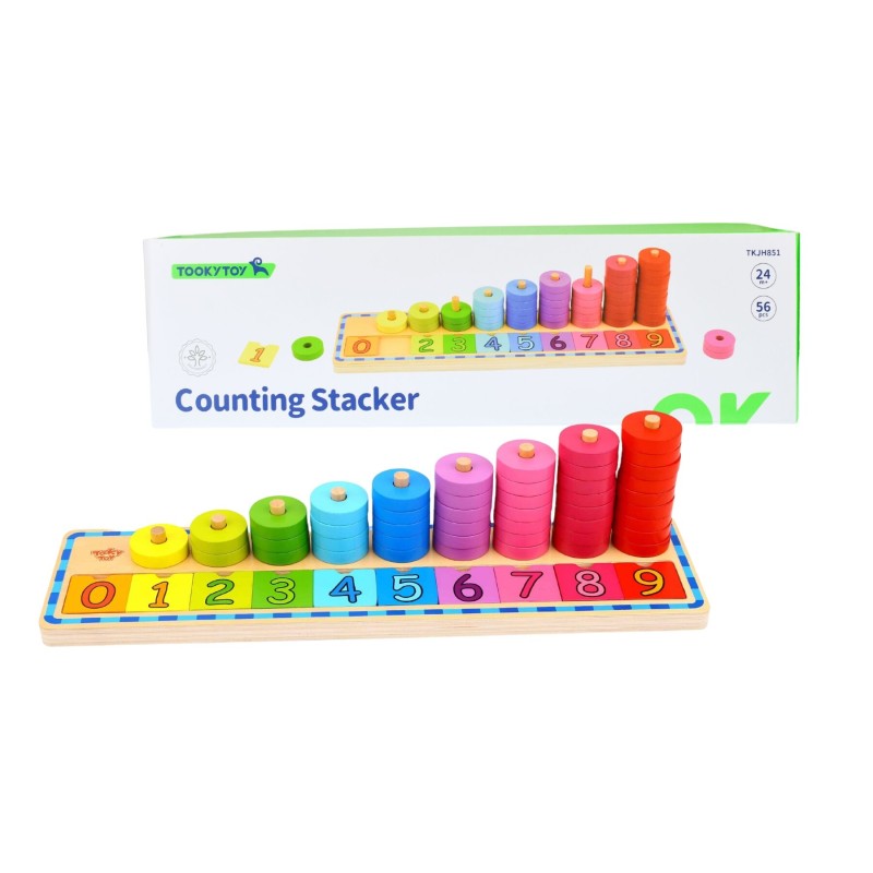 Tooky Toy Counting Stacker TKJH851