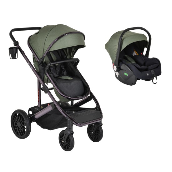 Baby stroller All road Dark green