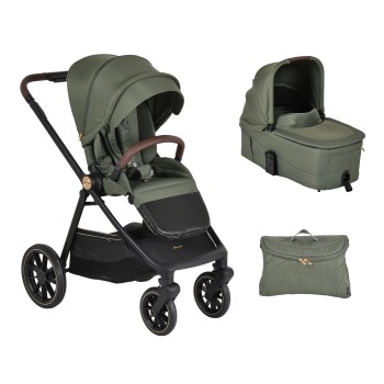 Baby stroller 3 in 1 Celebrity 2 in 1 Deep green
