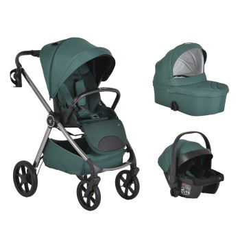 Baby stroller 3 in 1 Unique pine green