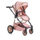 Baby stroller Midas pink Baby stroller Midas pink