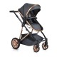 Baby stroller Midas black Baby stroller Midas black