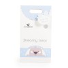 Baby blanket 75x100 cm Dreamy bear blue