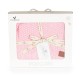Baby blanket 80x100 cm Popcorn pink Baby blanket 80x100 cm Popcorn pink