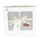 Baby blanket 80x100 cm Popcorn grey Baby blanket 80x100 cm Popcorn grey
