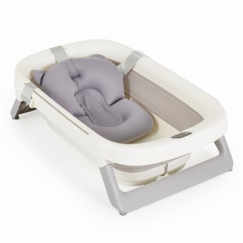 Foldable bathtub with gift Morea grey