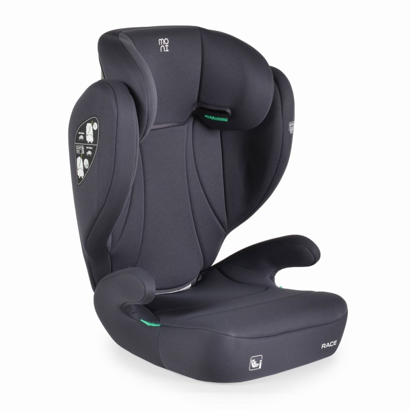 Baby car seat Race 100-150cm Stone gray