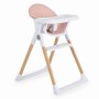 High chair Almond pink