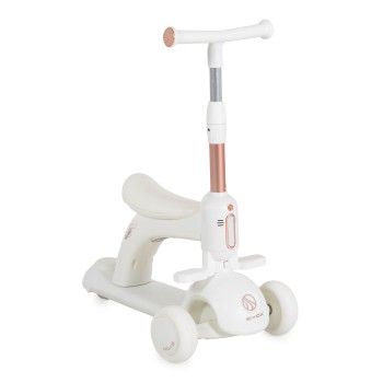 Children`s  Scooter Velvet Royal White