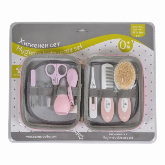 Hygiene baby care set pink Hygiene baby care set pink