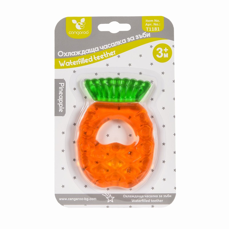 Water filled teether Pineapple T1181