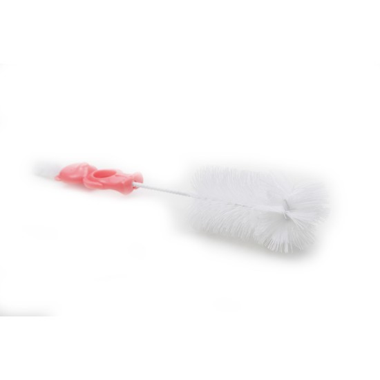 Βούρτσα Καθαρισμού Μπιμπερό 2 σε 1 - pink BE833H-A Βούρτσα Καθαρισμού Μπιμπερό 2 σε 1 - pink BE833H-A