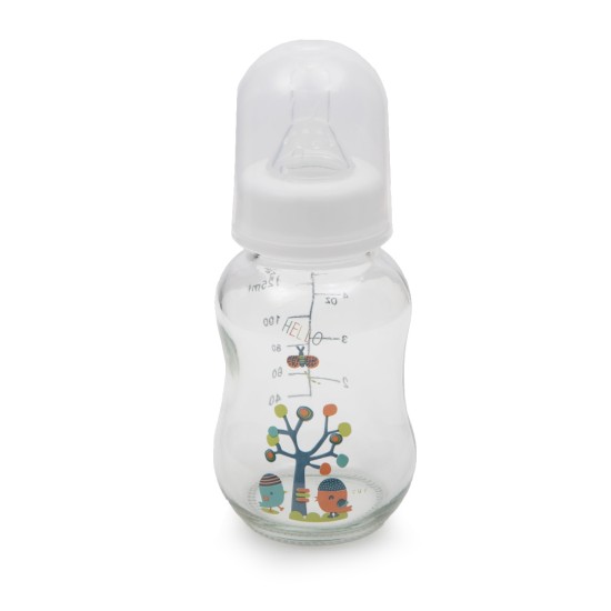 Normal glass bottle with standart neck 125ml - GB301 Normal glass bottle with standart neck 125ml - GB301