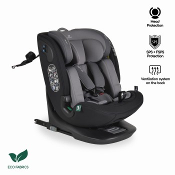 Car seat GTS Charcoal gray