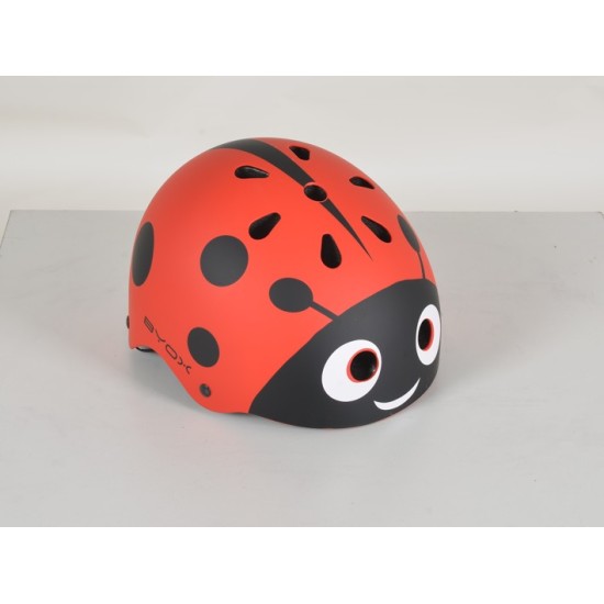 Skate helmet Y09 Ladybug Skate helmet Y09 Ladybug