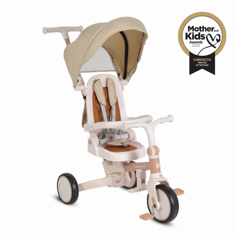Tricycle Compacto 4in1 beige