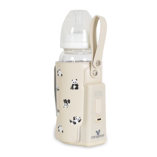 Portable bottle warmer Caliente beige