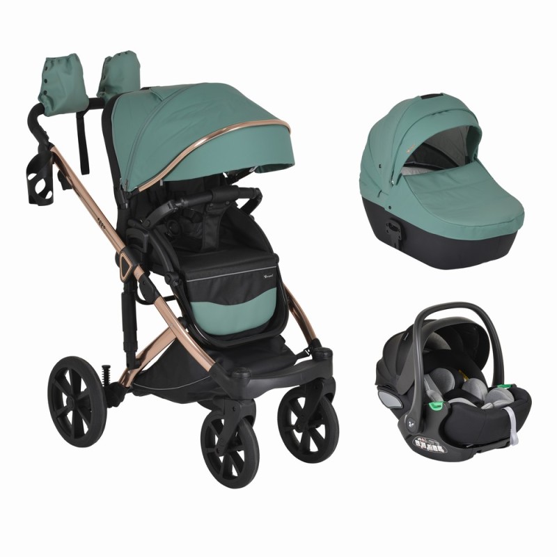 Baby stroller 3 in 1 Eggo Emerald