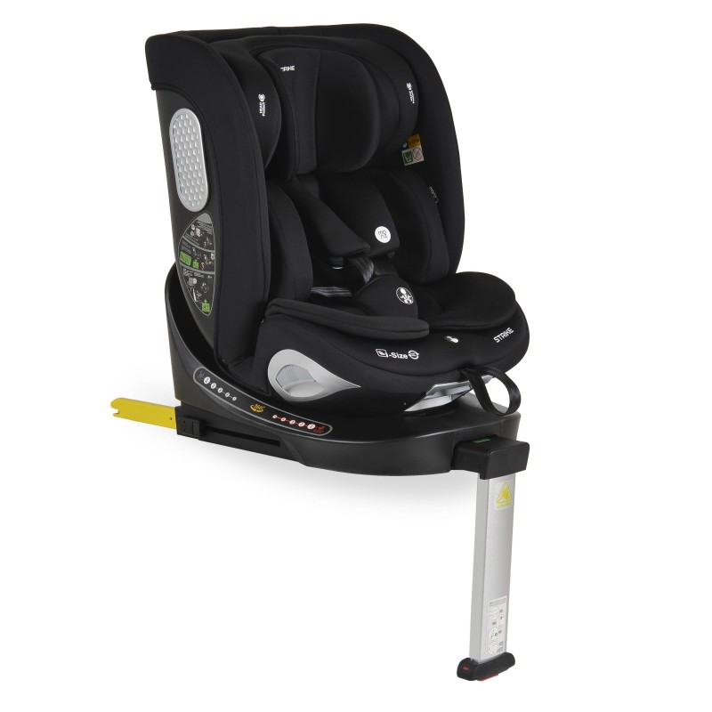 Baby car seat Strike Deep Black