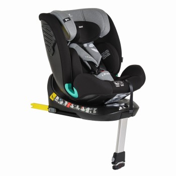Baby car seat i-Protect Steel grey