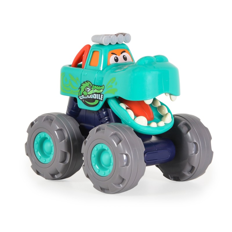 Hola Monster Trucks (Crocodile Truck with free wheel function) 3151C