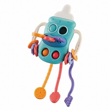 Baby sensory toy Baby bottle 688-70 blue