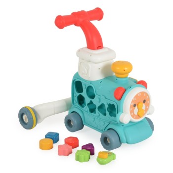 3 in 1 Baby walker toy Happy train mint 6063