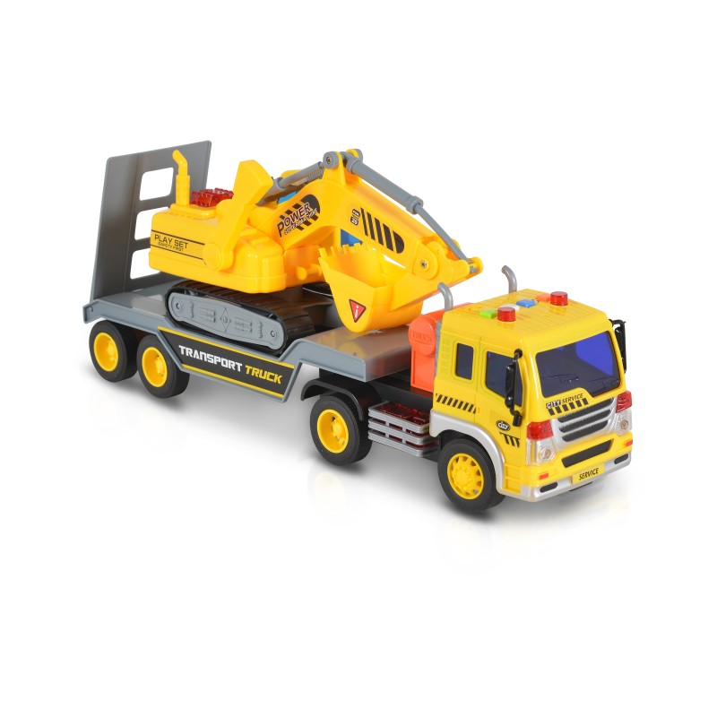 1:16 Truck with excavator WY571A