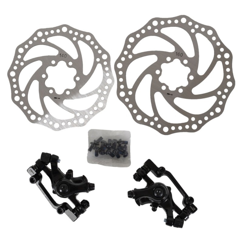 Disk brake T-12 (F160mm/R140mm)