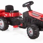 Pilsan 07316 Tractor with pedals and trailer red